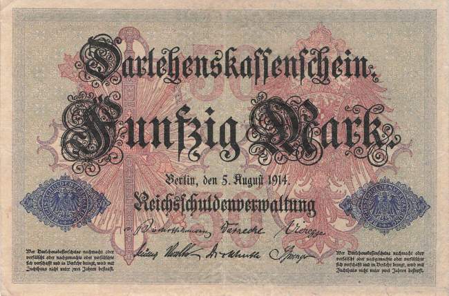 50 Mark 1914 ro.50b L